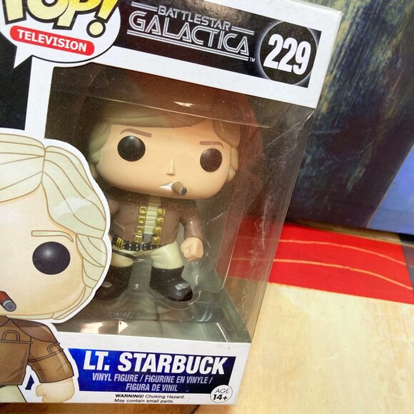 [NEW] Funko Pop! Vinyl Toy Figure Battlestar Galactica - LT. STARBUCK (#229) - Picture 7 of 13